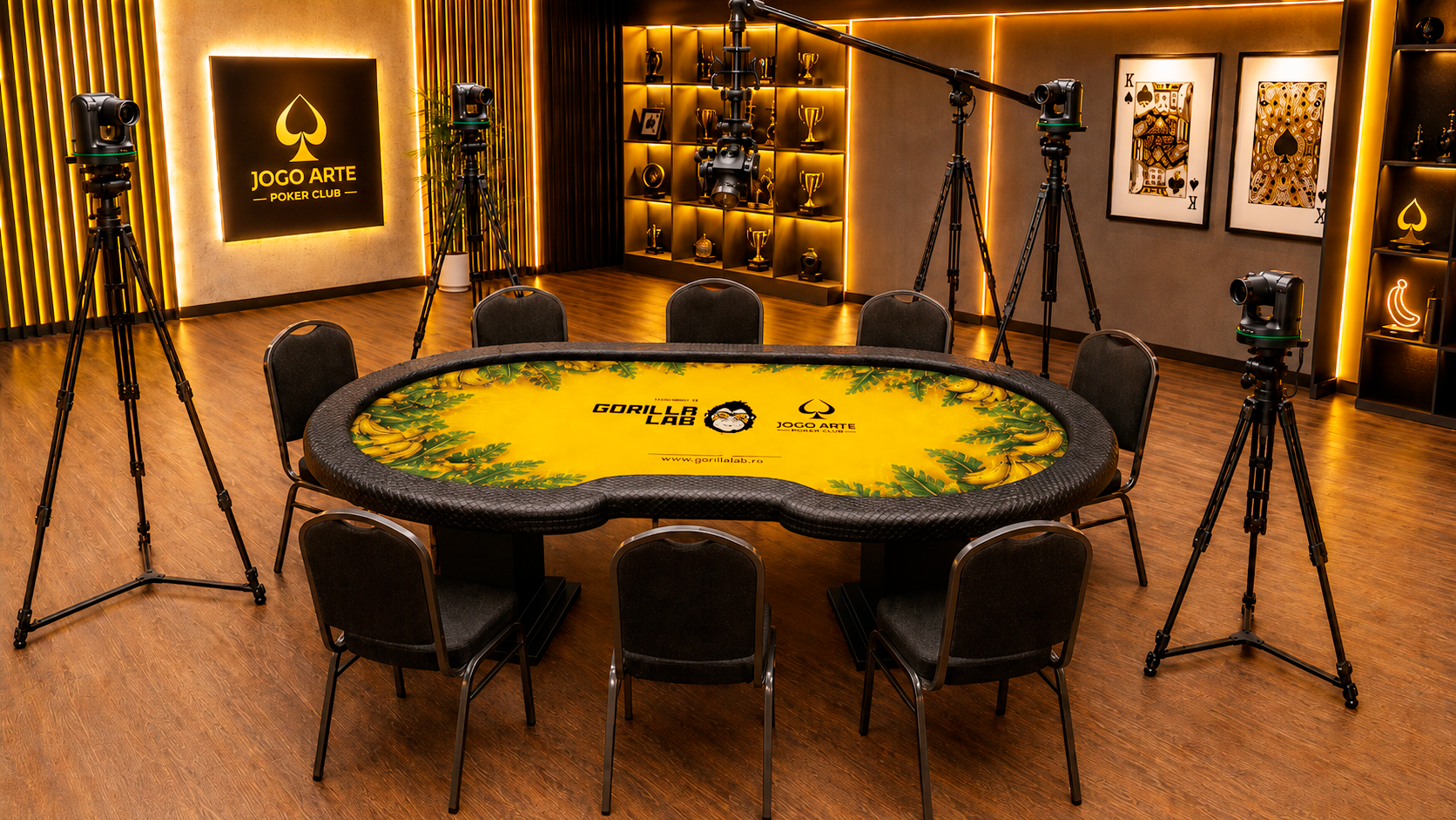 Mesa Oficial de Transmissão Gorilla Lab by Jogo Arte